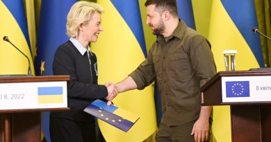 Ursula von der Leyen, Volodymyr Zelensky, foto Christophe Licoppe, European Union, 2022 Copyright Source: EC - Audiovisual Service