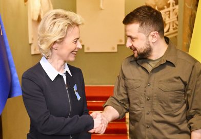 Ursula von der Leyen, Volodymyr Zelensky, foto Christophe Licoppe, European Union, 2022 Copyright Source: EC - Audiovisual Service