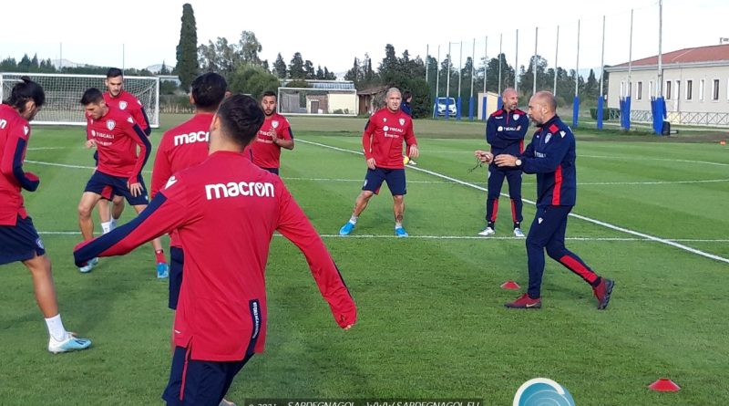 Cagliari Calcio, allenamento, foto Sardegnagol riproduzione riservata