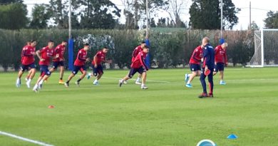 Cagliari Calcio, allenamento, foto Sardegnagol riproduzione riservata