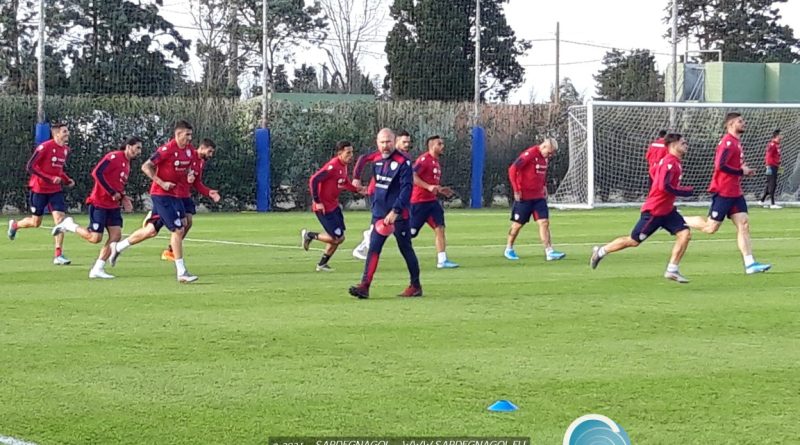 Cagliari Calcio, allenamento, foto Sardegnagol riproduzione riservata