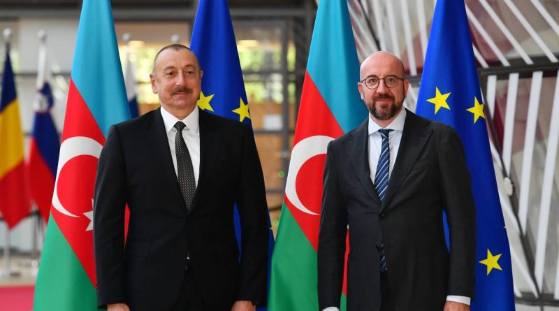 Ilham Aliyev, Charles Michel