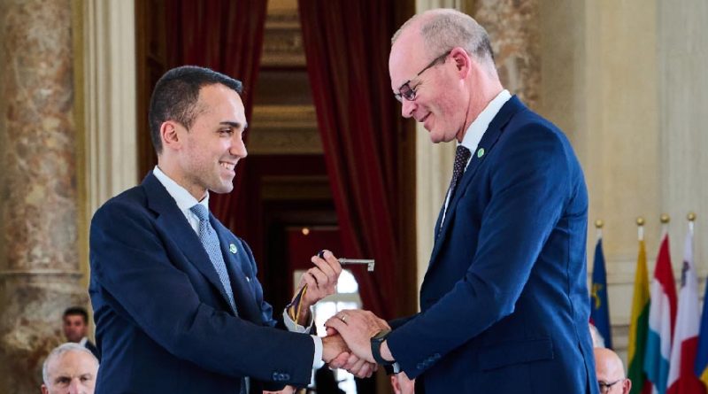 Luigi Di Maio, Simon Coveney, foto © Council of Europe