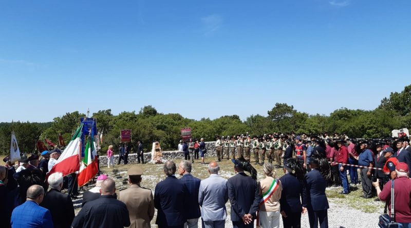 Foibe, stele celebrazione