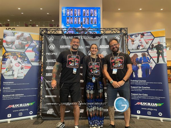 Daniele Pisu, Federica Valdes, Emanuele Frongia, BJJ Summer Week