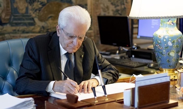 Sergio Mattarella, foto Quirinale.it