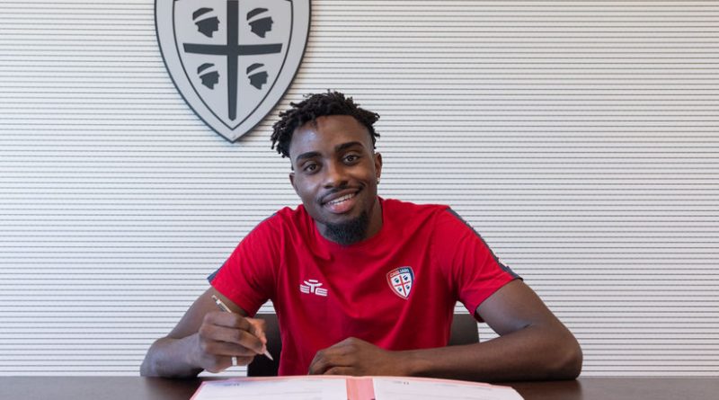 Antoine Makoumbou, foto Cagliari Calcio/Valerio Spano