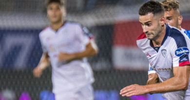 Gaston Pereiro, foto Cagliari Calcio/foto Valerio Spano