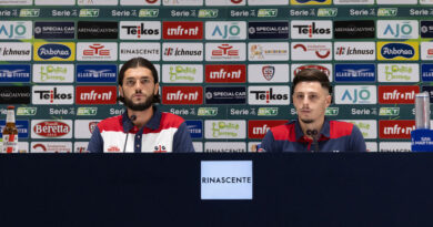 Alberto Dossena, Vincenzo Millico, foto Cagliari Calcio/Valerio Spano