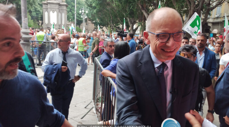 Enrico Letta, foto Sardegnagol riproduzione riservata