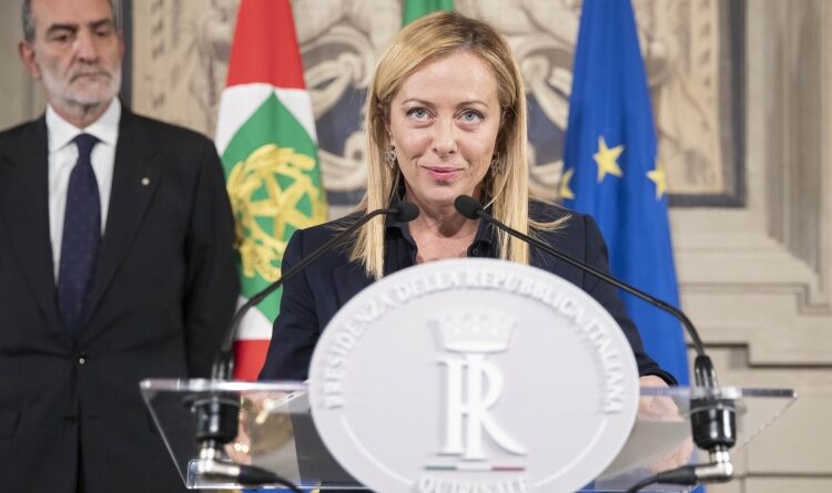 Giorgia Meloni, foto quirinale.it