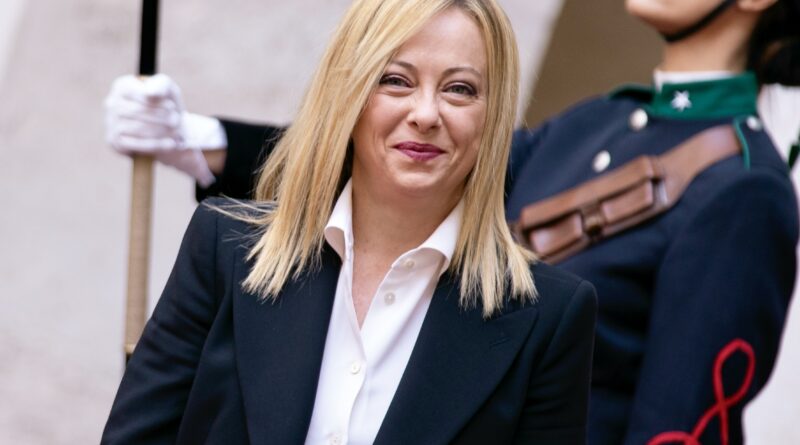 Giorgia Meloni, foto Governo.it