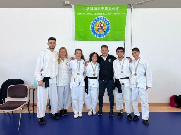 Le ragazze e i ragazzi della ASD Nei Chin di Quartu