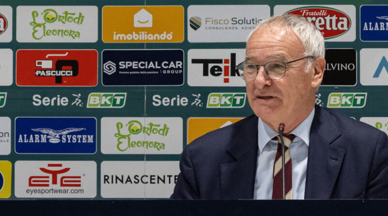 Claudio Ranieri, foto Cagliari Calcio/Valerio Spano