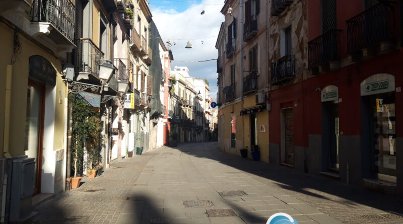 Corso Vittorio Emanuele II, foto Sardegnagol riproduzione riservata