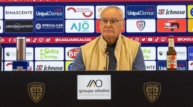 Claudio Ranieri, foto Cagliari Calcio/Valerio Spano