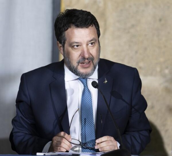 Matteo Salvini, foto Governo.it licenza CC-BY-NC-SA 3.0 IT