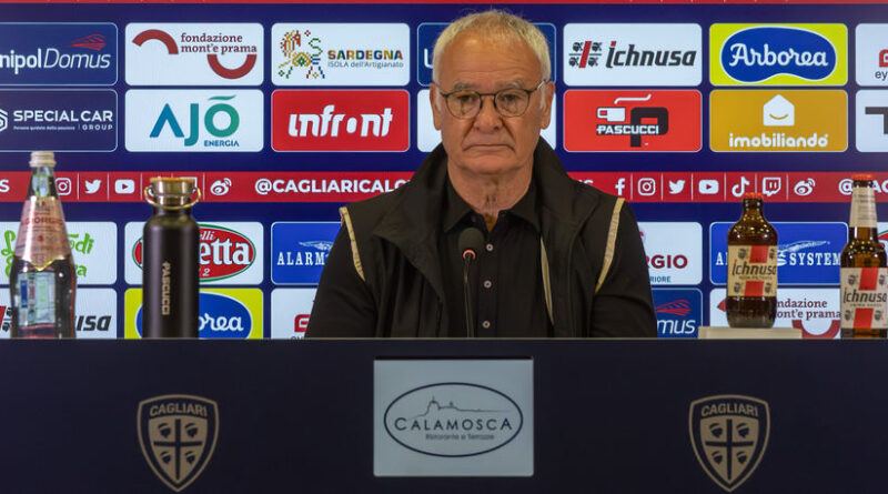 Claudio Ranieri, foto Cagliari Calcio/Valerio Spano