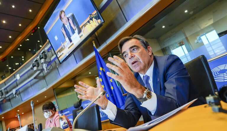 Margaritis Schinas, foto DAINA LE LARDIC Copyright: © European Union 2020 - Source : EP