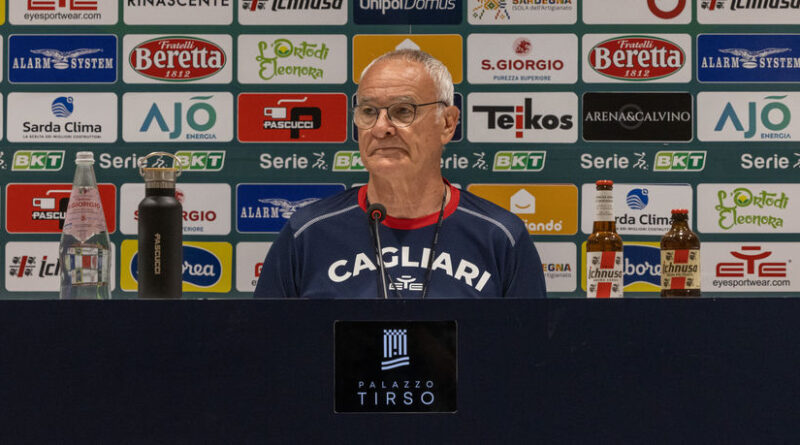 Claudio Ranieri, foto Cagliari Calcio/Valerio Spano