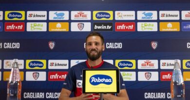 Leonardo Pavoletti, foto Cagliari Calcio/Valerio Spano