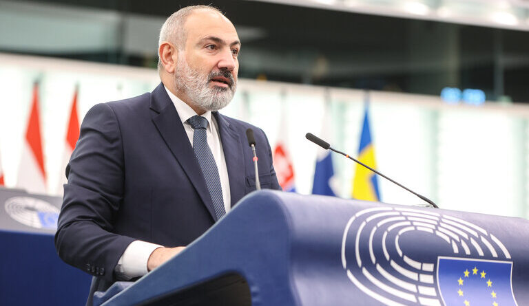 Nikol PASHINYAN, foto Frederic MARVAUX Copyright: © European Union 2023 - Source : EP