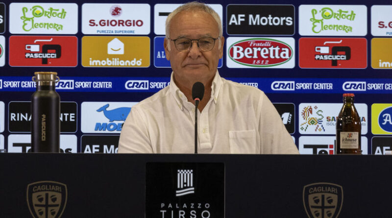 Claudio Ranieri, foto Cagliari Calcio/Valerio Spano