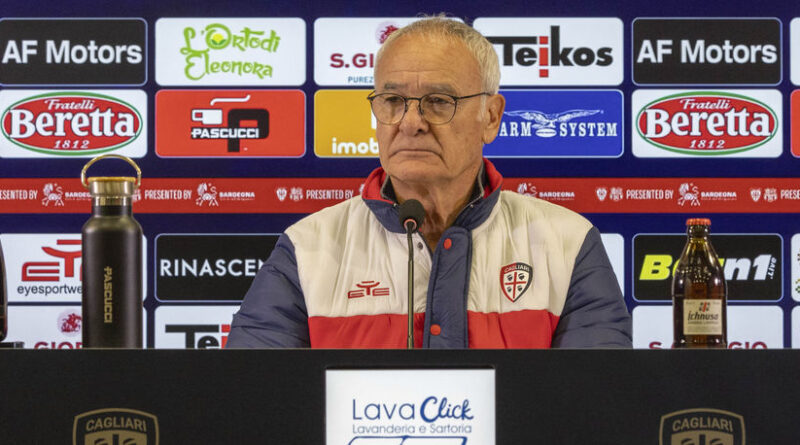 Claudio Ranieri, foto Cagliari Calcio/Valerio Spano