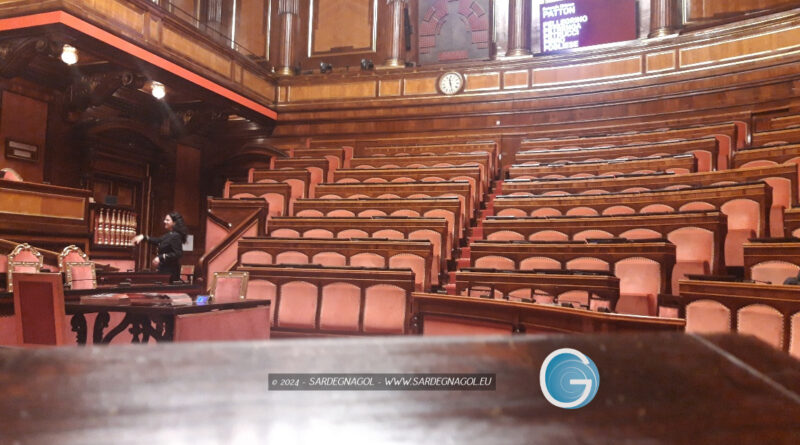 Senato della Repubblica, foto Sardegnagol riproduzione riservata