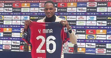 Yerri Mina, foto Sardegnagol riproduzione riservata