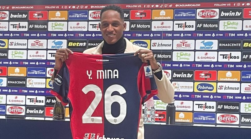 Yerri Mina, foto Sardegnagol riproduzione riservata