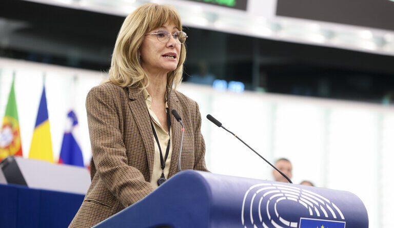 Francesca Donato, foto Frédéric MARVAUX Copyright: © European Union 2023 - Source : EP