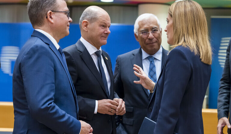 Olaf Scholz, foto Daina Le Lardic Copyright: © European Union 2024 - Source : EP