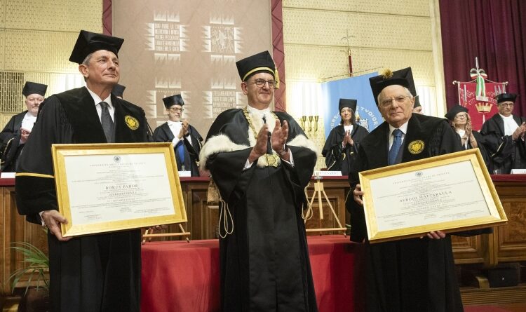 Sergio Mattarella, Borut Pahor, foto Quirinale.it