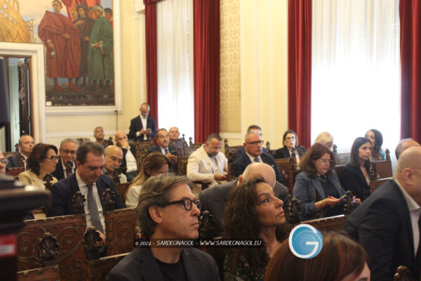 Un momento dell'incontro, foto Sardegnagol