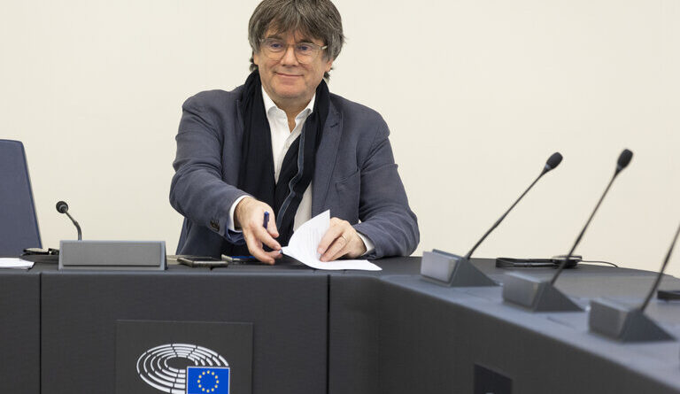 Carles Puigdemont, foto Alain ROLLAND Copyright: © European Union 2023 - Source : EP