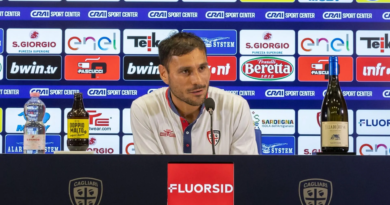 Jose Luis Palomino, foto Cagliari Calcio/Valerio Spano