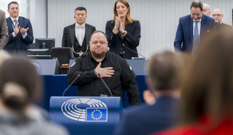 Ruslav stefanchuk, foto Daina Le Lardic Copyright: © European Union 2025 - Source : EP